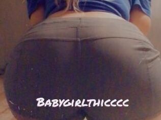 Babygirlthicccc