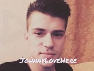 JohnnyLoveHere