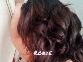 Ronde